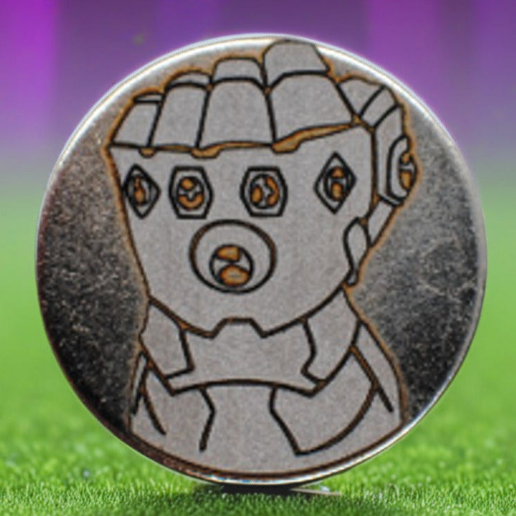 Engraved Golf Ball Marker