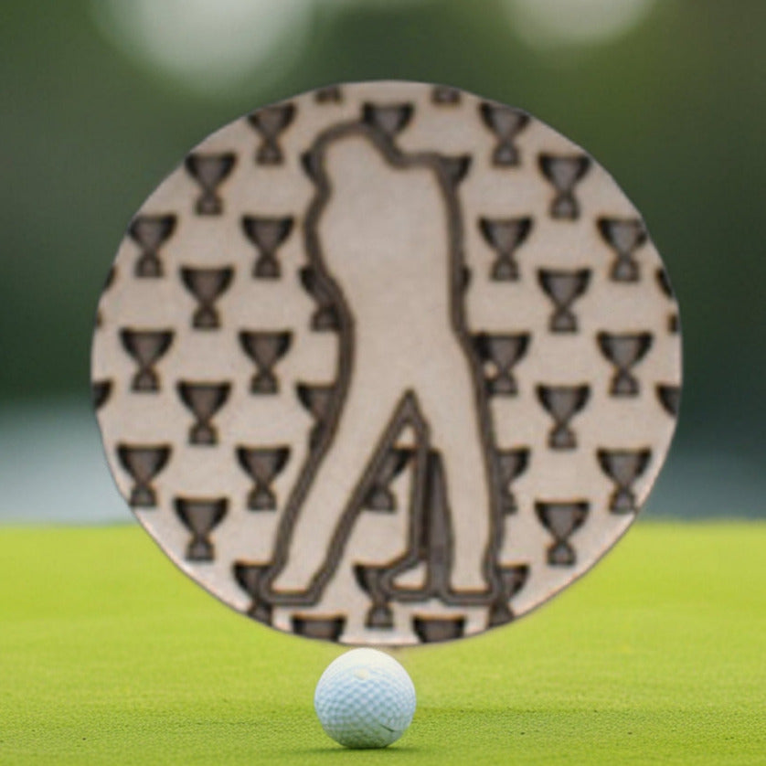 Engraved Golf Ball Marker