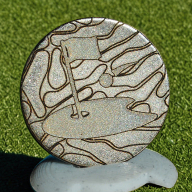 Engraved Golf Ball Marker