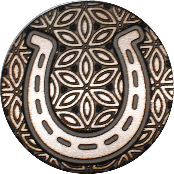 Engraved Golf Ball Marker