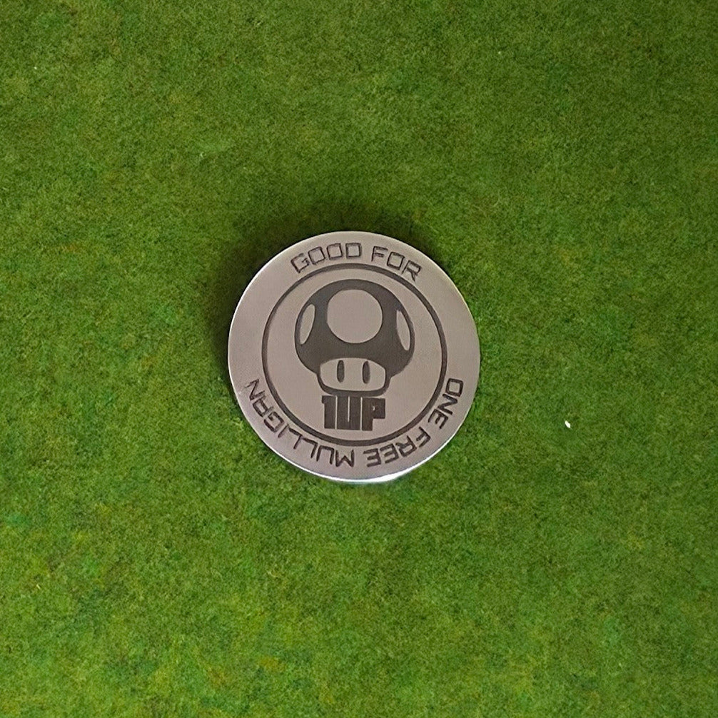 Metallic coin Ball Marker design on a green felt background
groomsmen golf gift
personalized putter set
wedding party golf gift
custom golf gift for men
engraved groomsmen gift
last minute wedding gift
golf gift box for groomsman
bachelor party golf gift
groom gift for groomsmen
golf accessories gift set