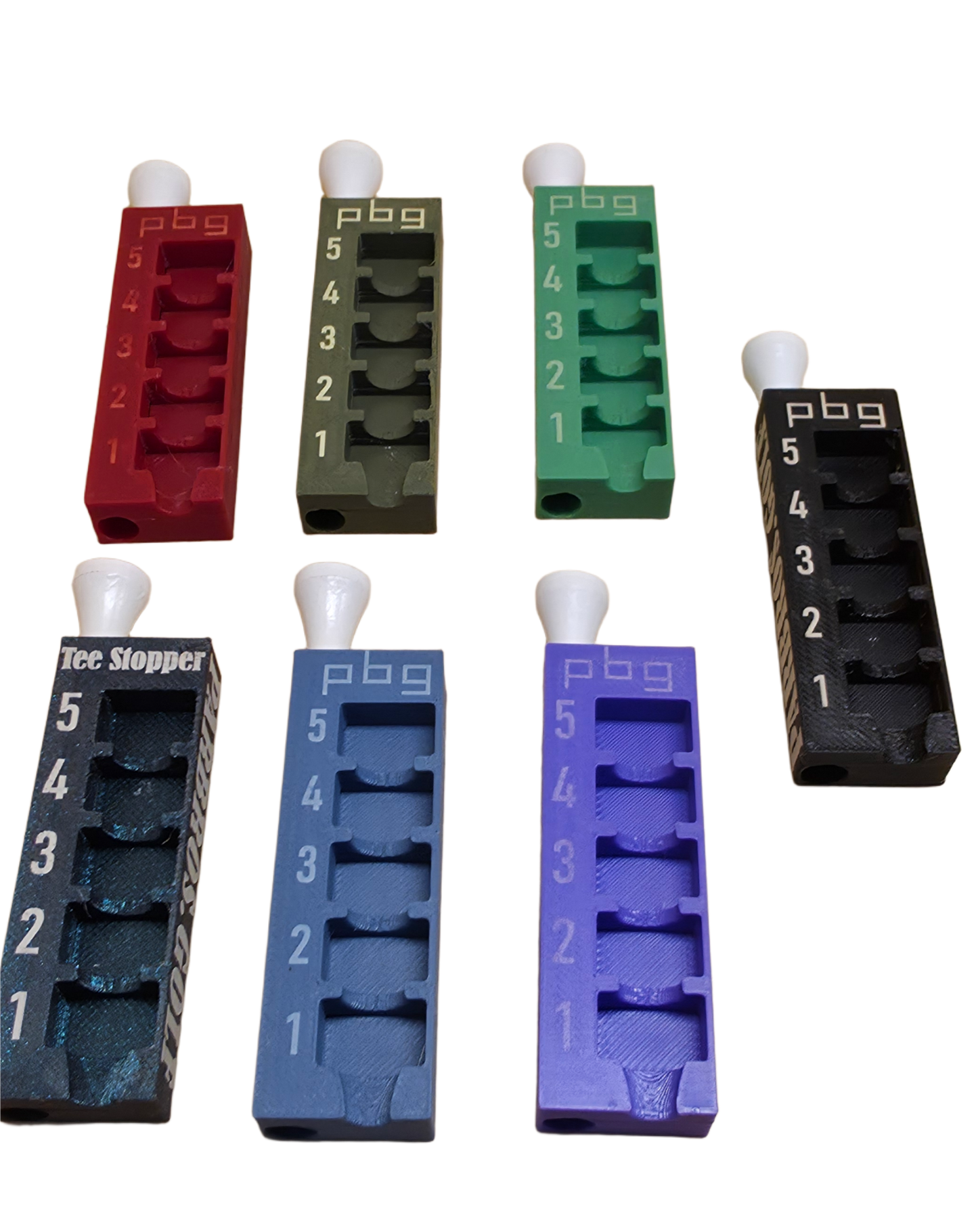 Mini Tee Stopper ; Bundle of 3