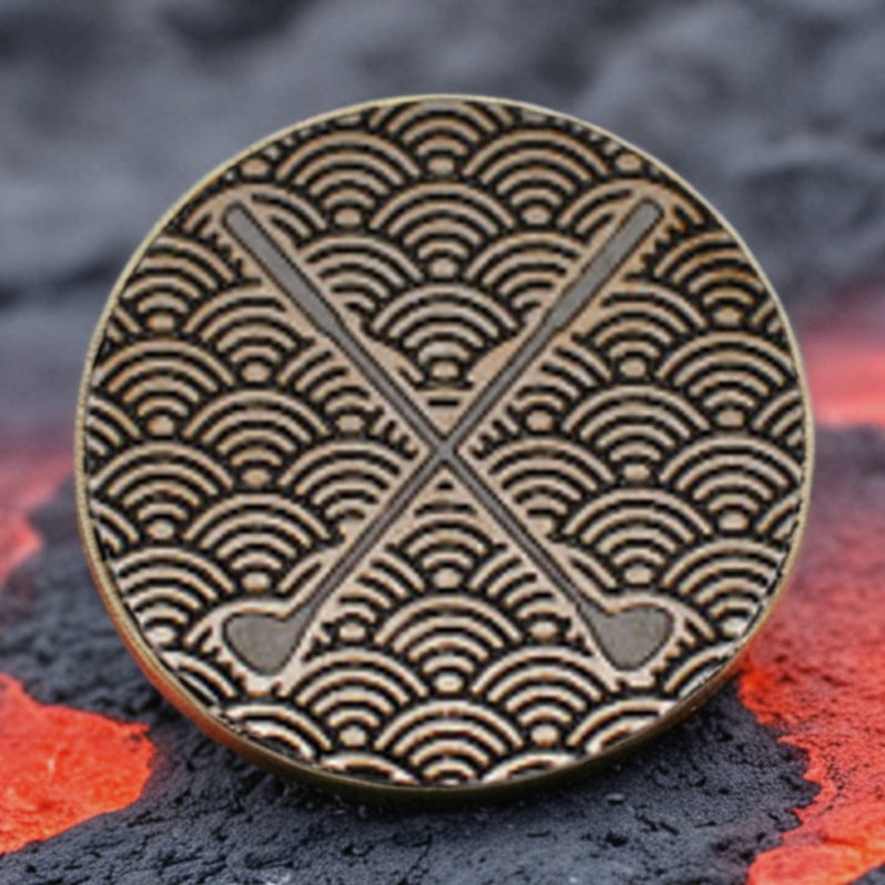 Engraved Golf Ball Marker