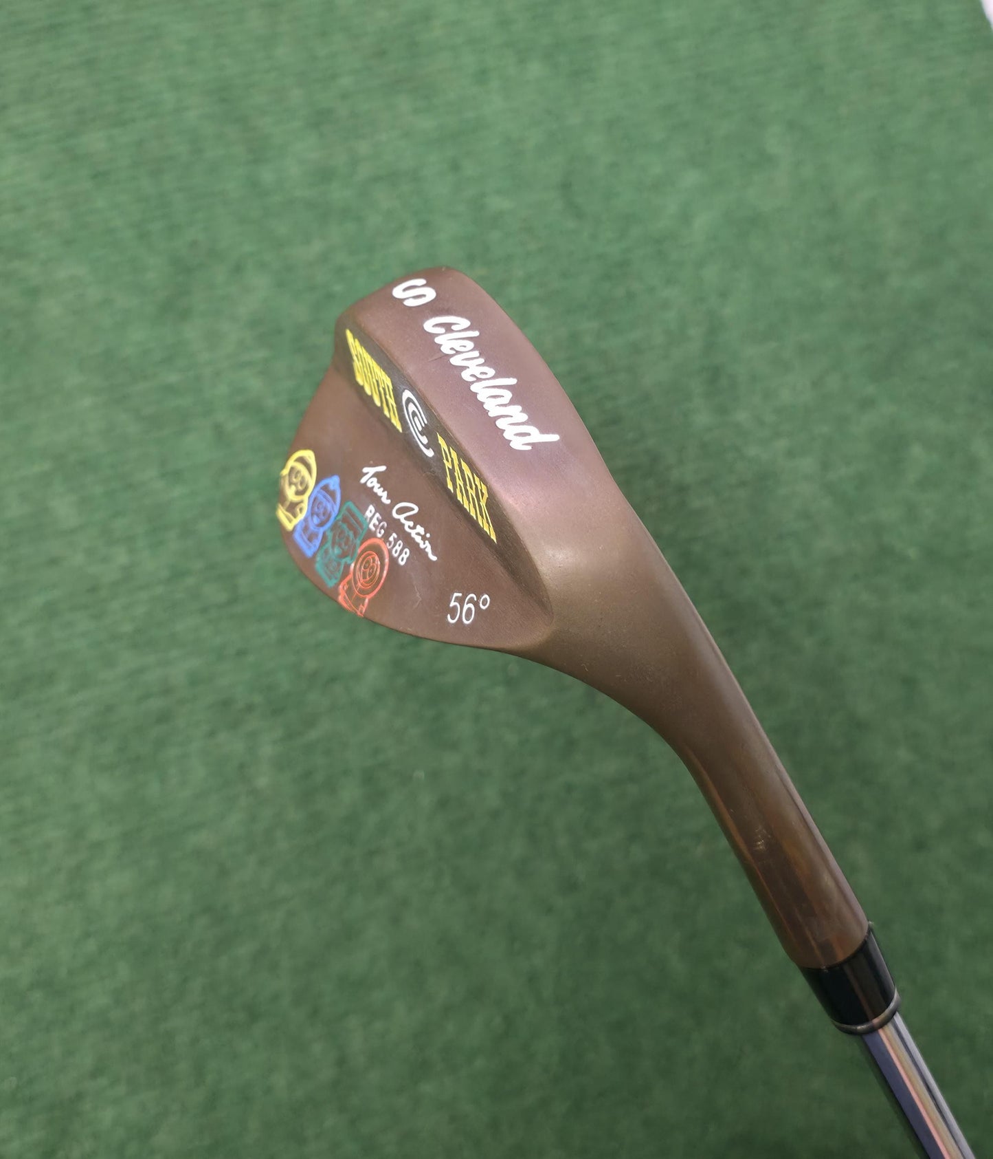 Custom Cartoon Themed Cleveland Tour Action 588 - 56 RH Golf Wedge - Collectible Cartman, Kyle, Stan, Kenny Wedge