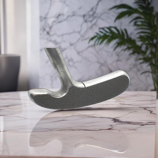Engraved Classic Patterned Putter Head Two-Way Design for Right and Left Handed Golfers