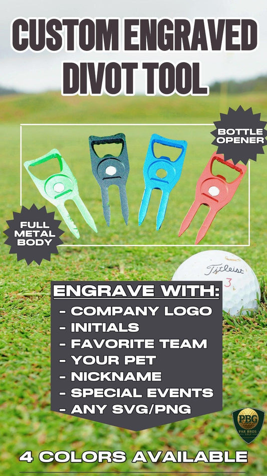3-in1 Divot Tool with Ball Marker Holder and Bottle Opener