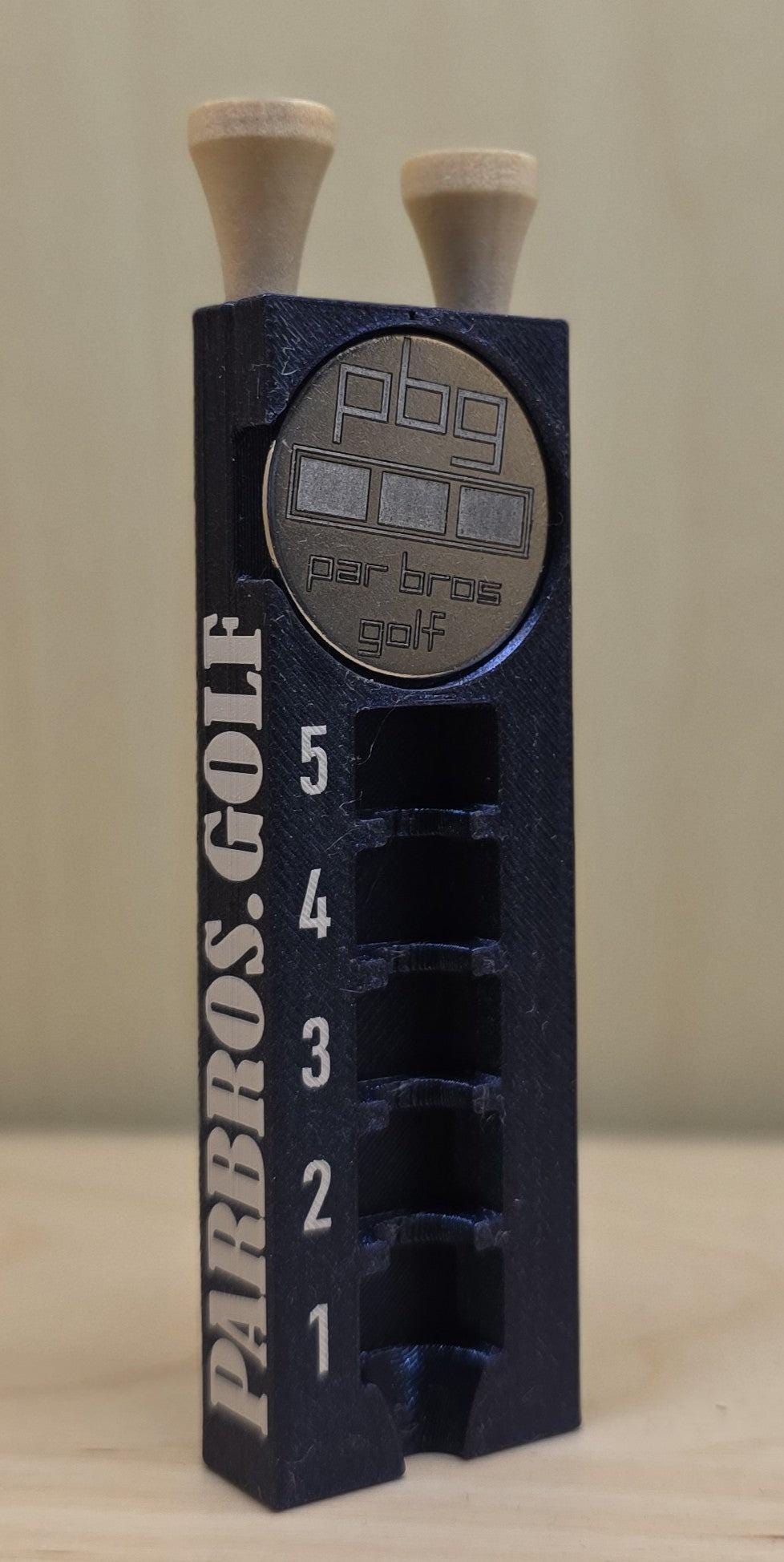 Tee Stopper with Ball Markers; Set of 2