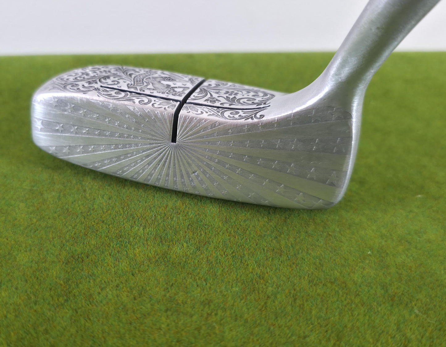 Custom Engraved Ben Hogan Vintage Blade Putter Bombshell Pin-Up Scrollwork Golf Gift