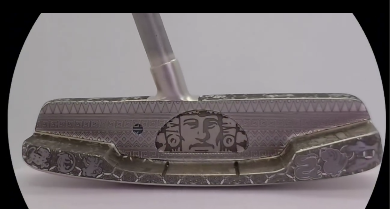 Legends of the Hidden Temple Custom Engraved Putter Head