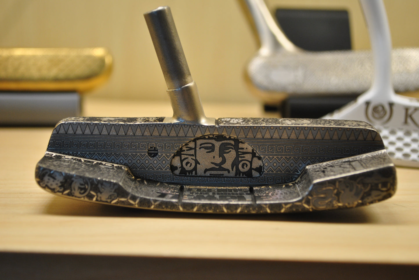 Legends of the Hidden Temple Custom Engraved Putter Head