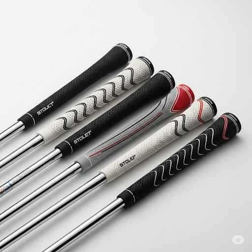 *Add on product* Grip and Shaft Upgrade - Basic Golf Club Grip with Shaft Installed onto putter head - Includes Shaft, Grip and Shipping