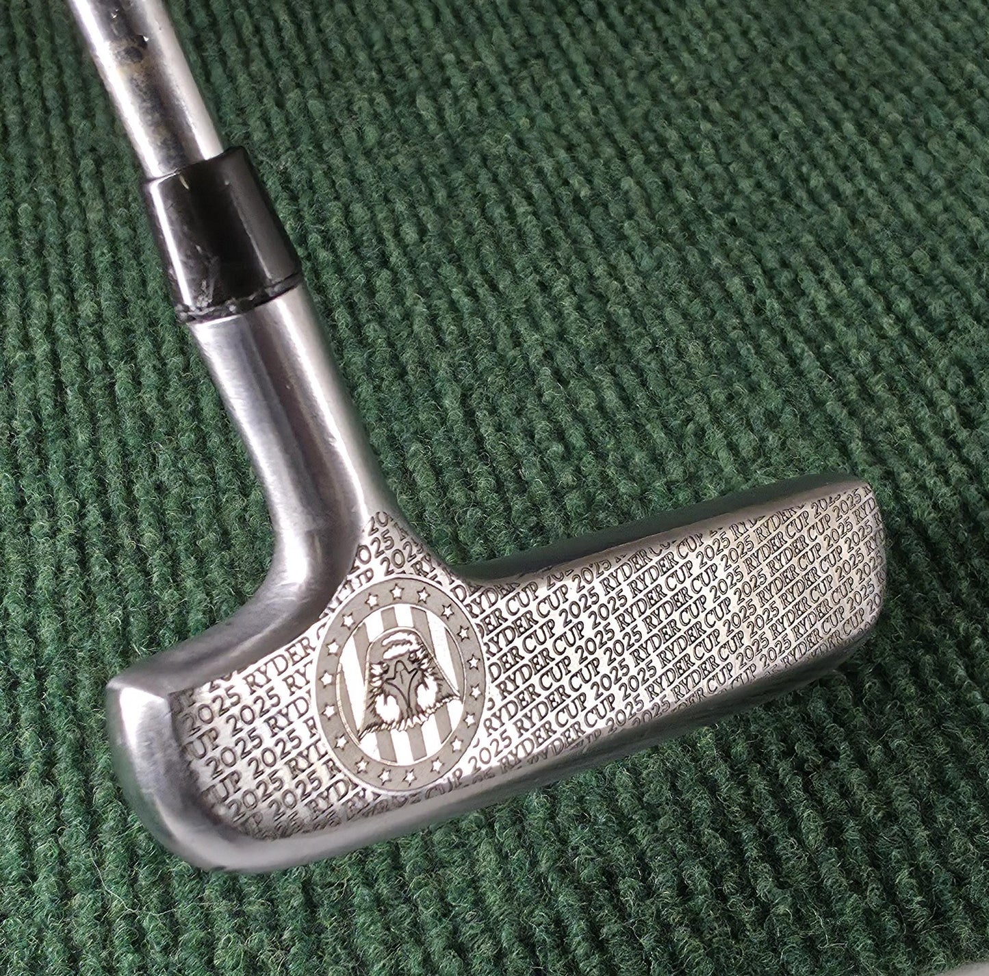 Engraved Ryder Cup Spalding Putter: Team USA Stars & Eagle Collector Golf Gift