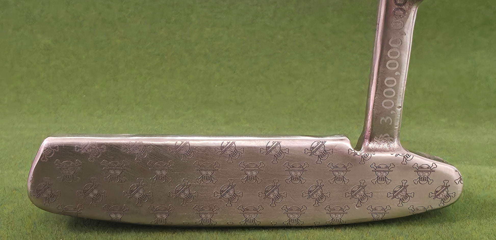 One Piece golf putter, Custom golf putter, Anime golf club, Engraved putter, Straw Hat putter, Luffy golf club, Pirate golf club, One Piece gift, Anime golfer gift, Golf putter art, Unique putter design, Laser engraved putter, Golf gift for men, Scotty style putter, Collector golf club
