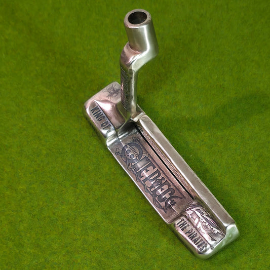 One Piece golf putter, Custom golf putter, Anime golf club, Engraved putter, Straw Hat putter, Luffy golf club, Pirate golf club, One Piece gift, Anime golfer gift, Golf putter art, Unique putter design, Laser engraved putter, Golf gift for men, Scotty style putter, Collector golf club
