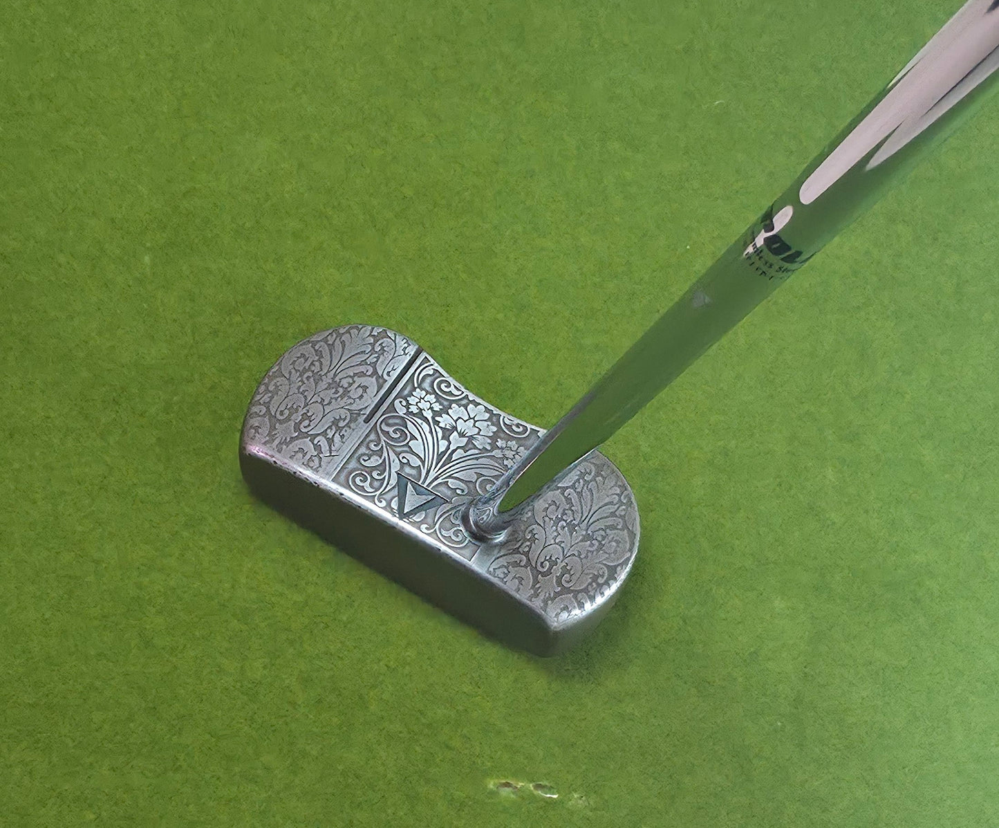 Florentine Putter - Hand-Engraved Custom Putter – Luxury Floral Design