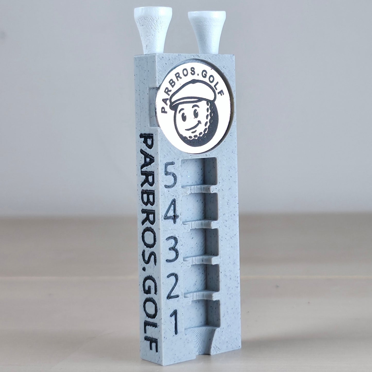 Tee Stopper with Ball Markers; Set of 2 - Golf Training Aid