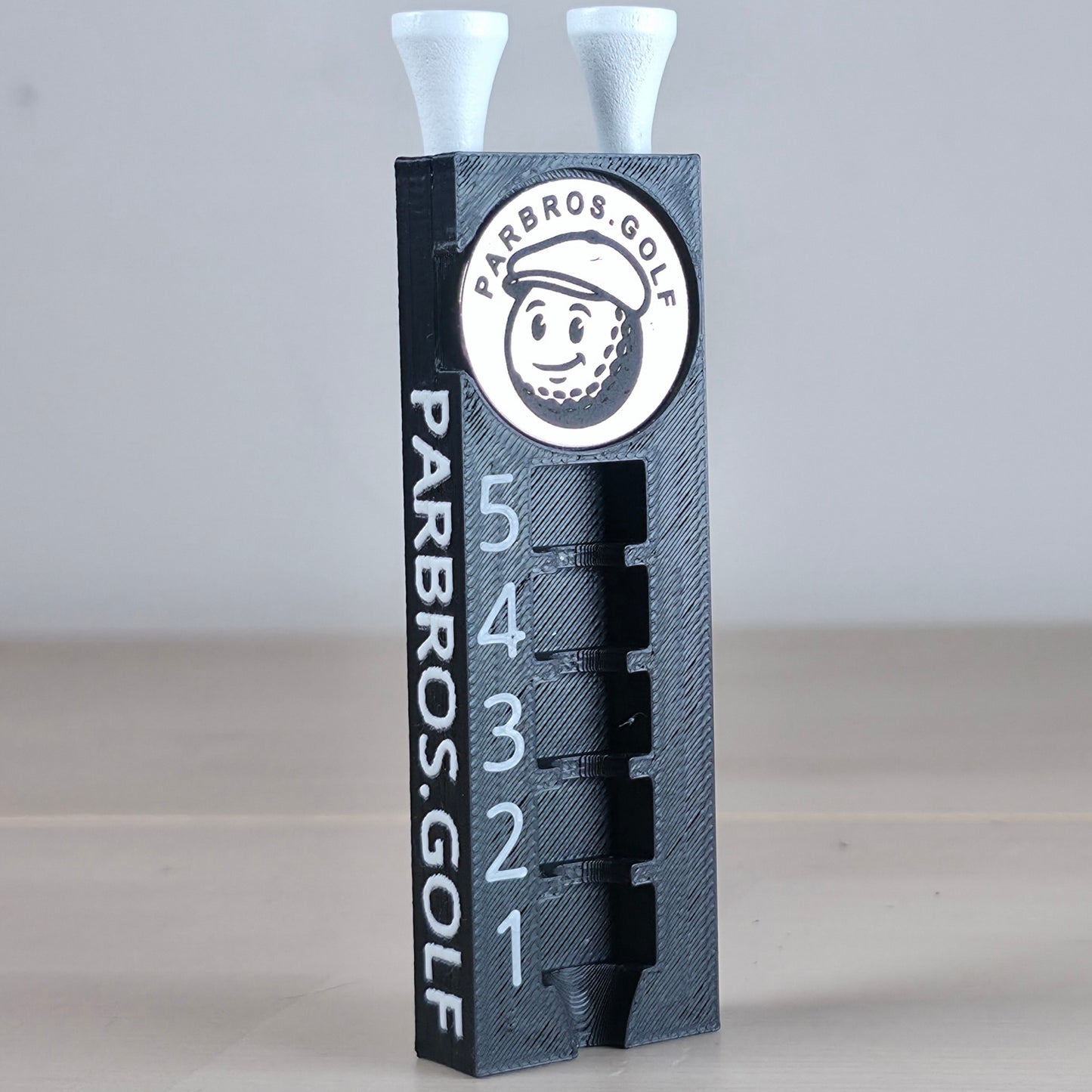 Tee Stopper with Ball Markers; Set of 2 - Golf Training Aid