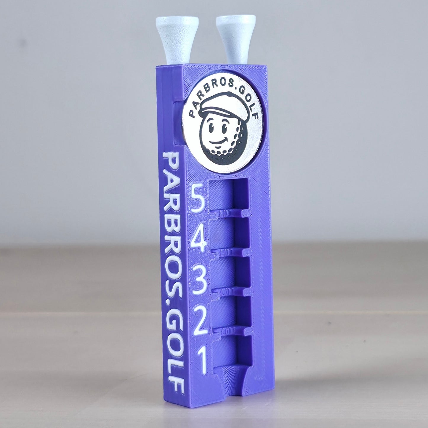Tee Stopper with Ball Markers; Set of 2 - Golf Training Aid