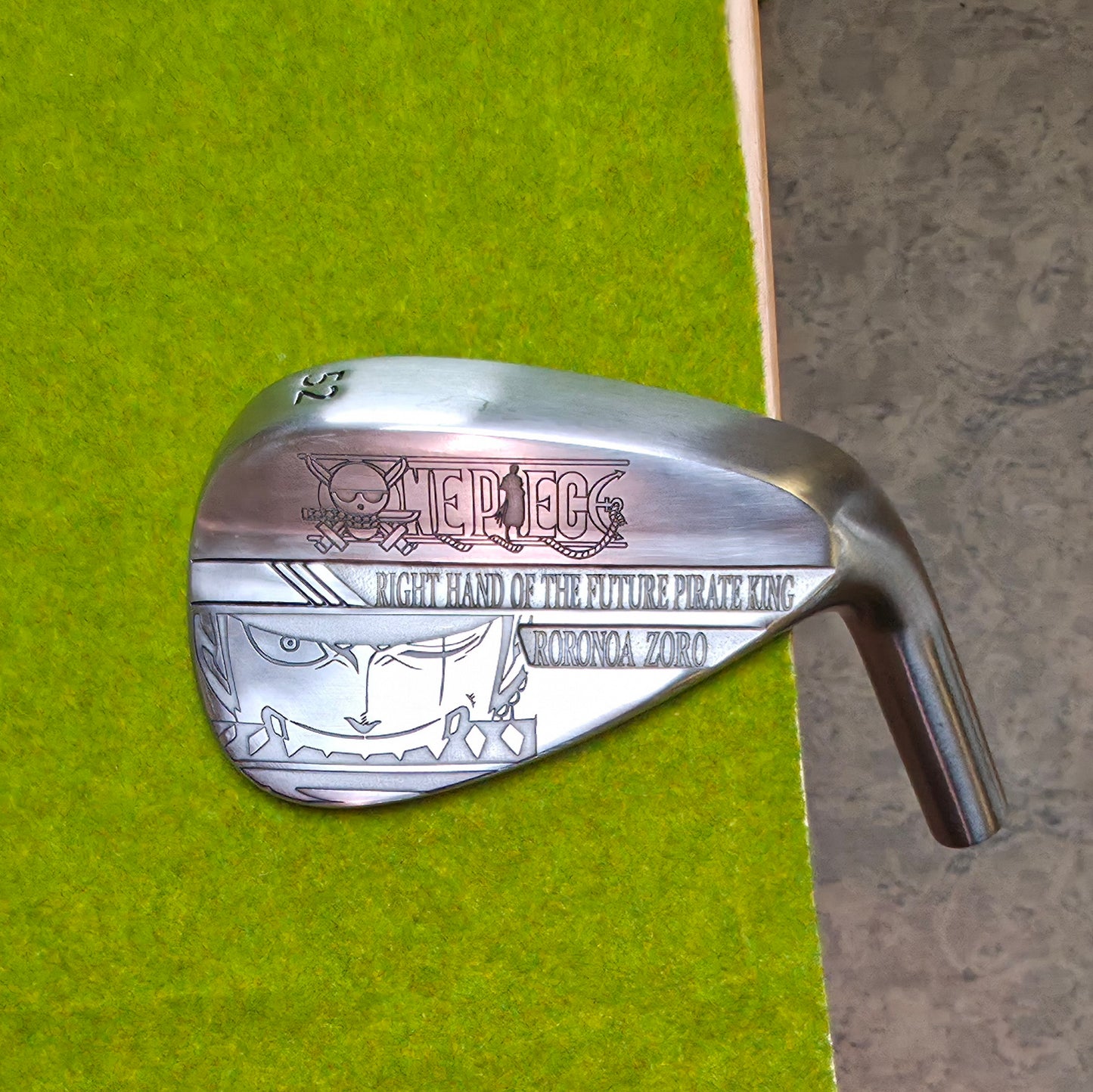 Custom Engraved Anime Golf Wedge -52 Degree Club
