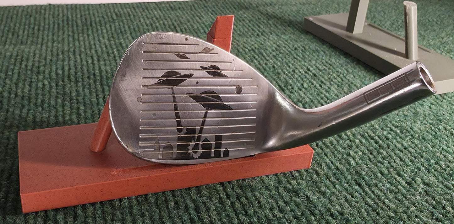 Custom Engraved Space Sand Wedge: Galaxy Astronaut Design - Golf Gift