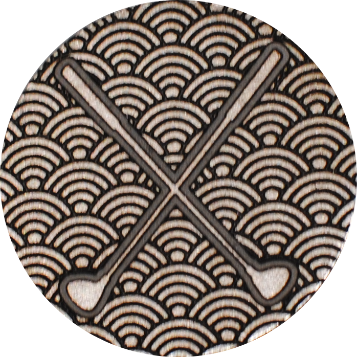 Golf Ball Marker Set (2) and Hat Clip