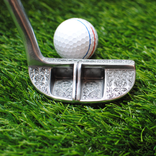Custom Engraved Scroll Putter Head