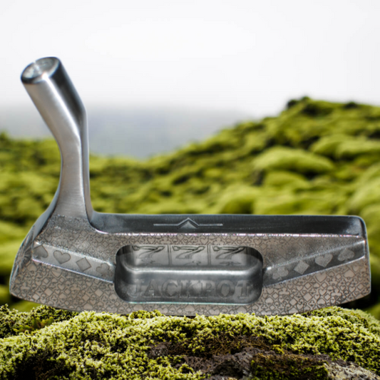 Lucky 7's Custom Engraved Casino Putter Head