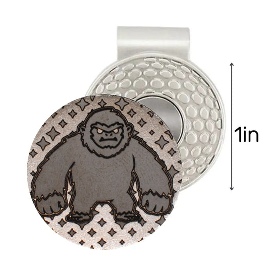 Golf Ball Marker Set (2) and Hat Clip