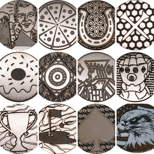 Ball Marker Bundle; 2 for $10