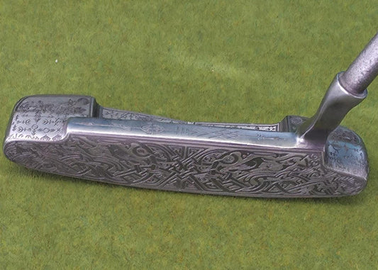 Odin Inspired Custom Engraved Putter – One-of-a-Kind Norse Golf Collectible