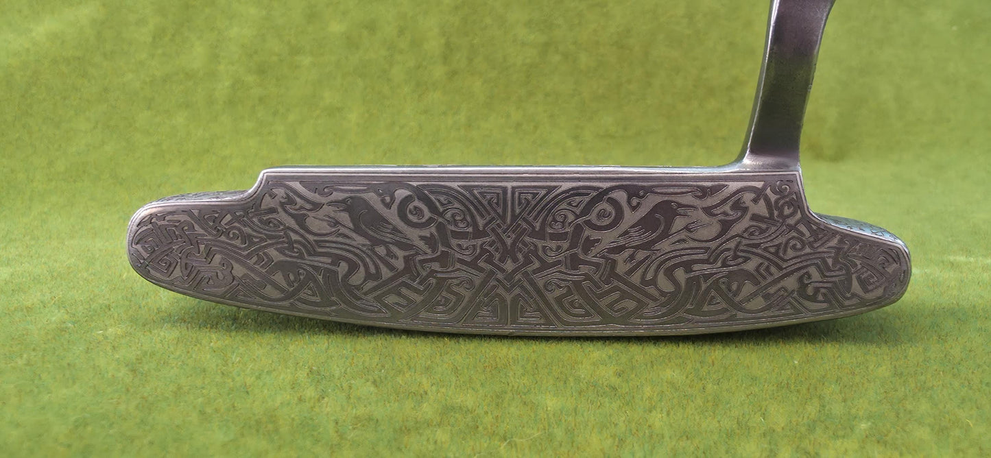 Odin Inspired Custom Engraved Putter – One-of-a-Kind Norse Golf Collectible