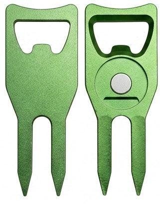 3-in1 Divot Tool with Ball Marker Holder and Bottle Opener