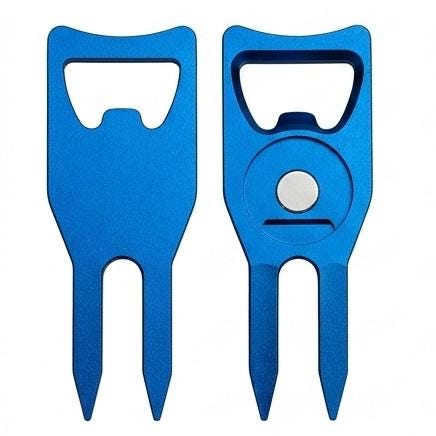 3-in1 Divot Tool with Ball Marker Holder and Bottle Opener