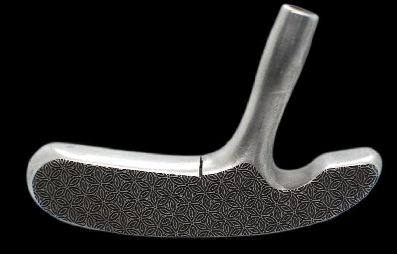 Engraved Classic Patterned Putter Head Two-Way Design for Right and Left Handed Golfers