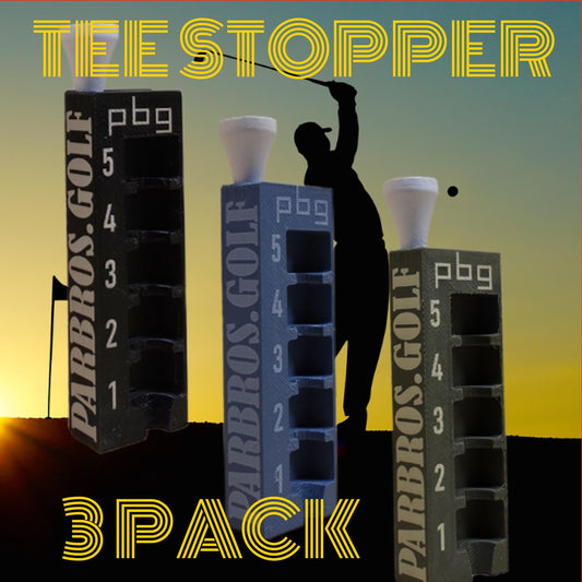 Mini Tee Stopper ; Bundle of 3