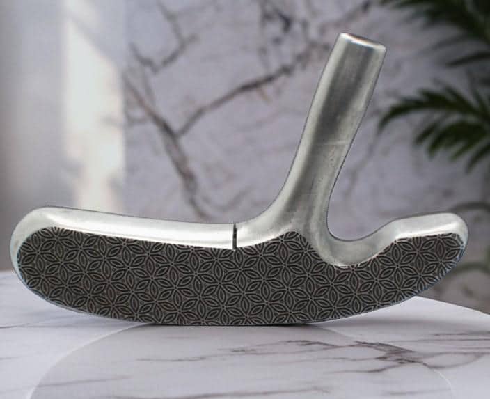 Engraved Classic Patterned Putter Head Two-Way Design for Right and Left Handed Golfers