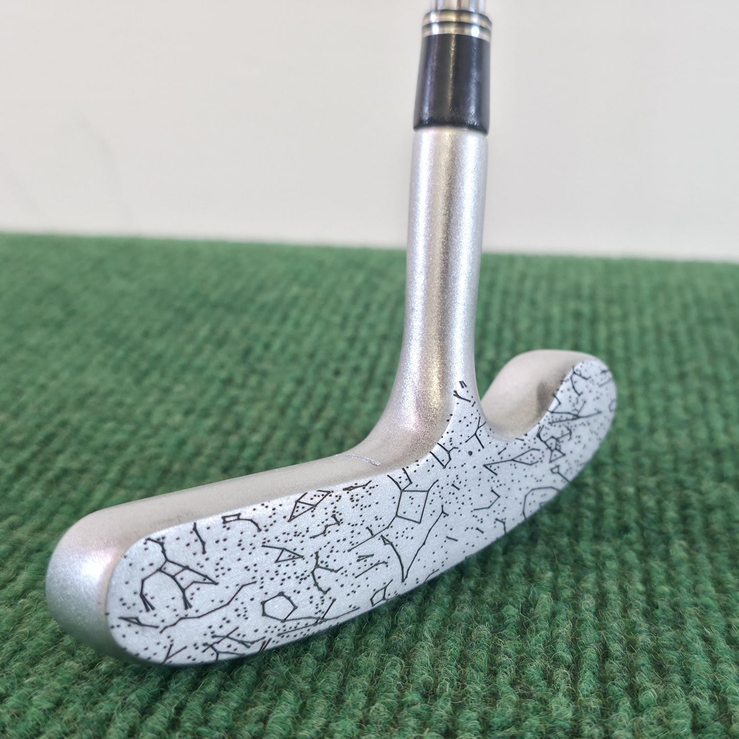 Celestial Wolf Custom Engraved Golf Putter – Constellation Night Sky Blade