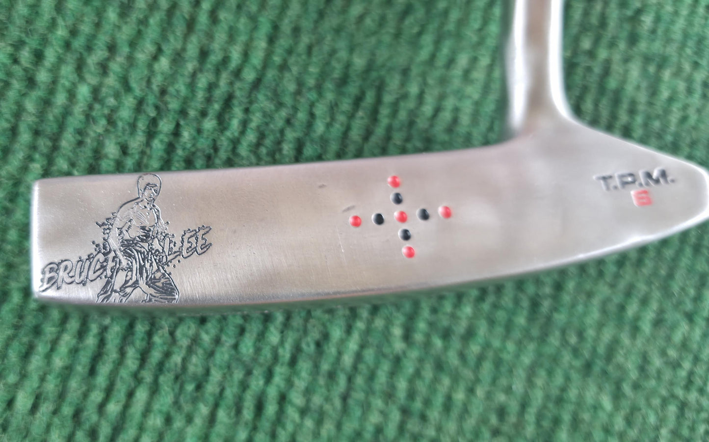 Custom BruceLee Engraved Golf Putter - Spalding TPM 6 Martial Arts Sports Gift