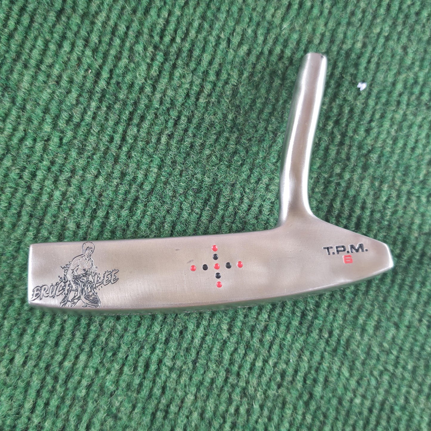 Custom BruceLee Engraved Golf Putter - Spalding TPM 6 Martial Arts Sports Gift