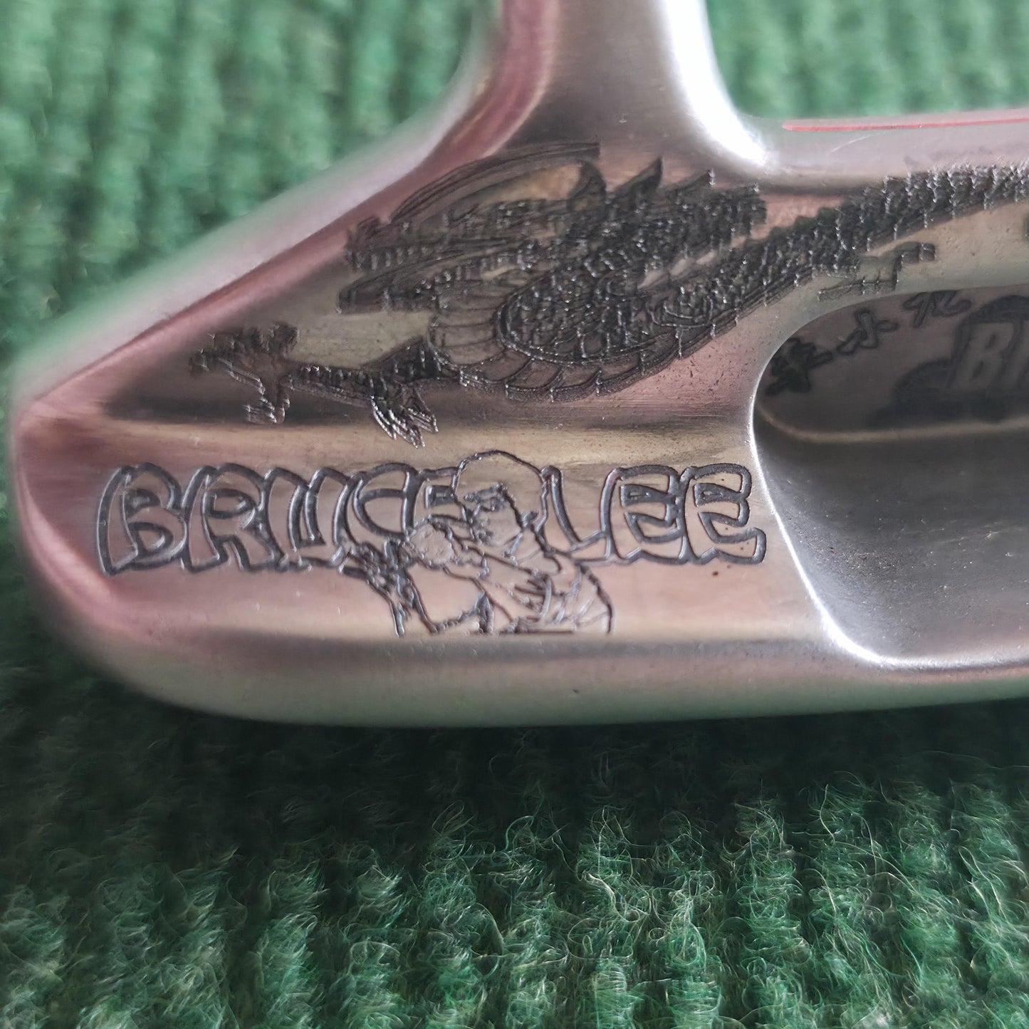 Custom BruceLee Engraved Golf Putter - Spalding TPM 6 Martial Arts Sports Gift