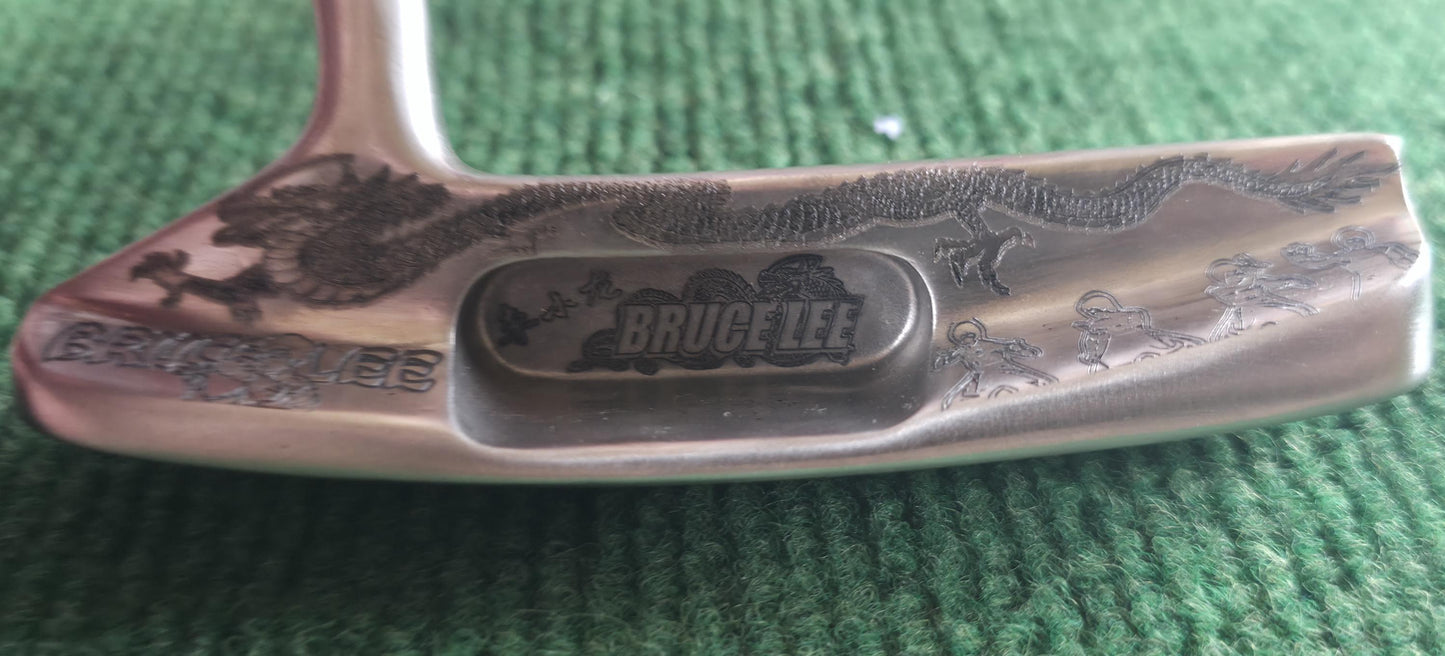 Custom BruceLee Engraved Golf Putter - Spalding TPM 6 Martial Arts Sports Gift