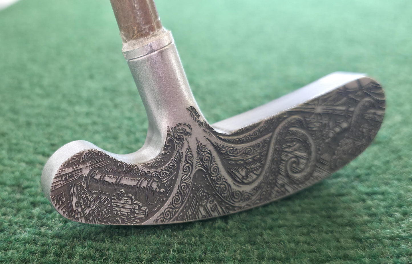 Custom Kraken Golf Putter Engraved Nautical Sea Monster Blade Handcrafted Premium Golf Gift