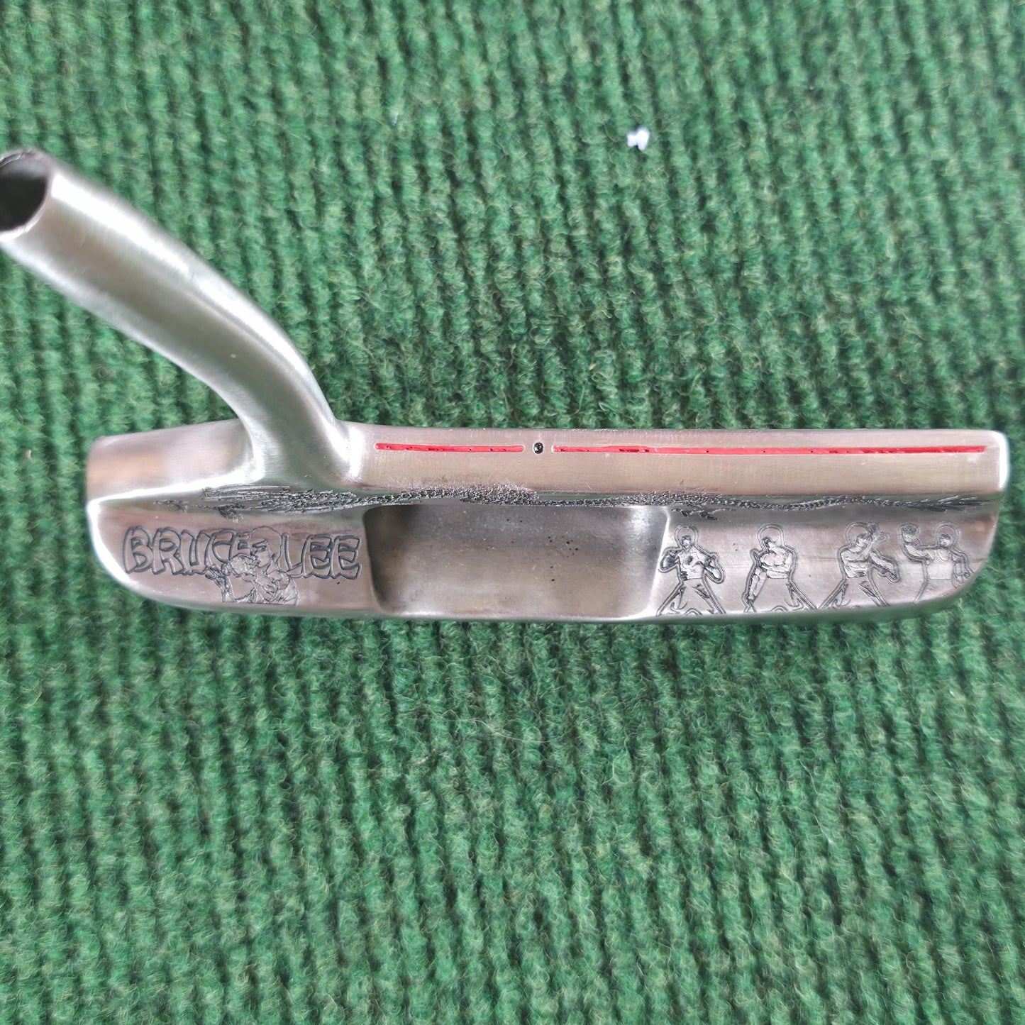 Custom BruceLee Engraved Golf Putter - Spalding TPM 6 Martial Arts Sports Gift