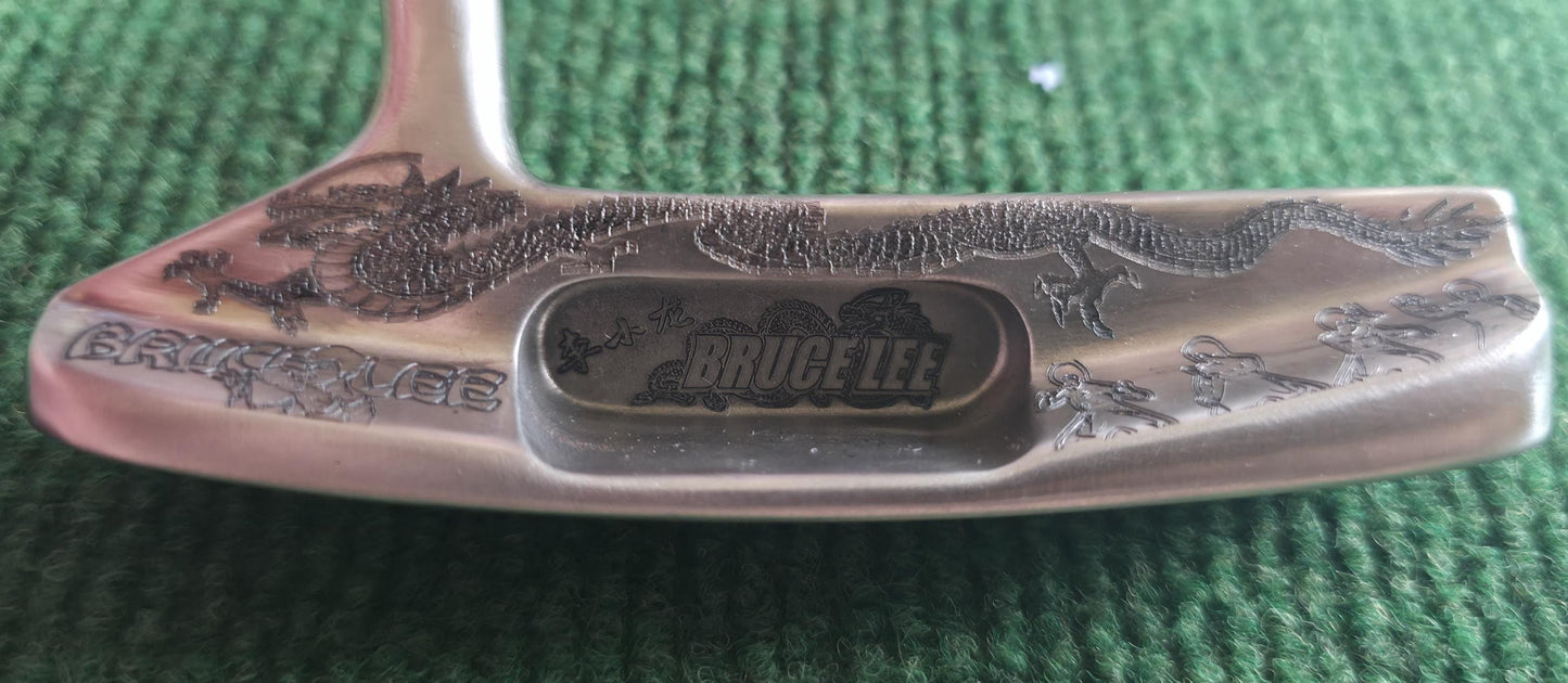 Custom BruceLee Engraved Golf Putter - Spalding TPM 6 Martial Arts Sports Gift