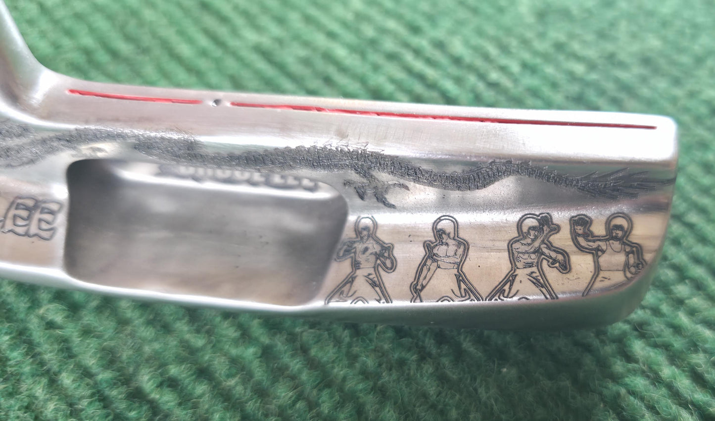 Custom BruceLee Engraved Golf Putter - Spalding TPM 6 Martial Arts Sports Gift