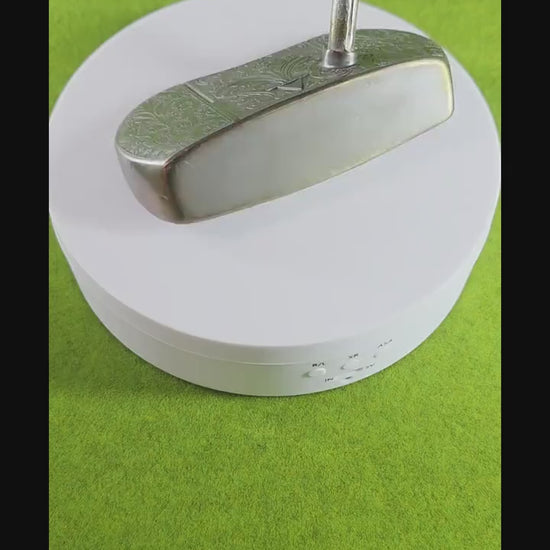 Florentine Putter - Hand-Engraved Custom Putter – Luxury Floral Design