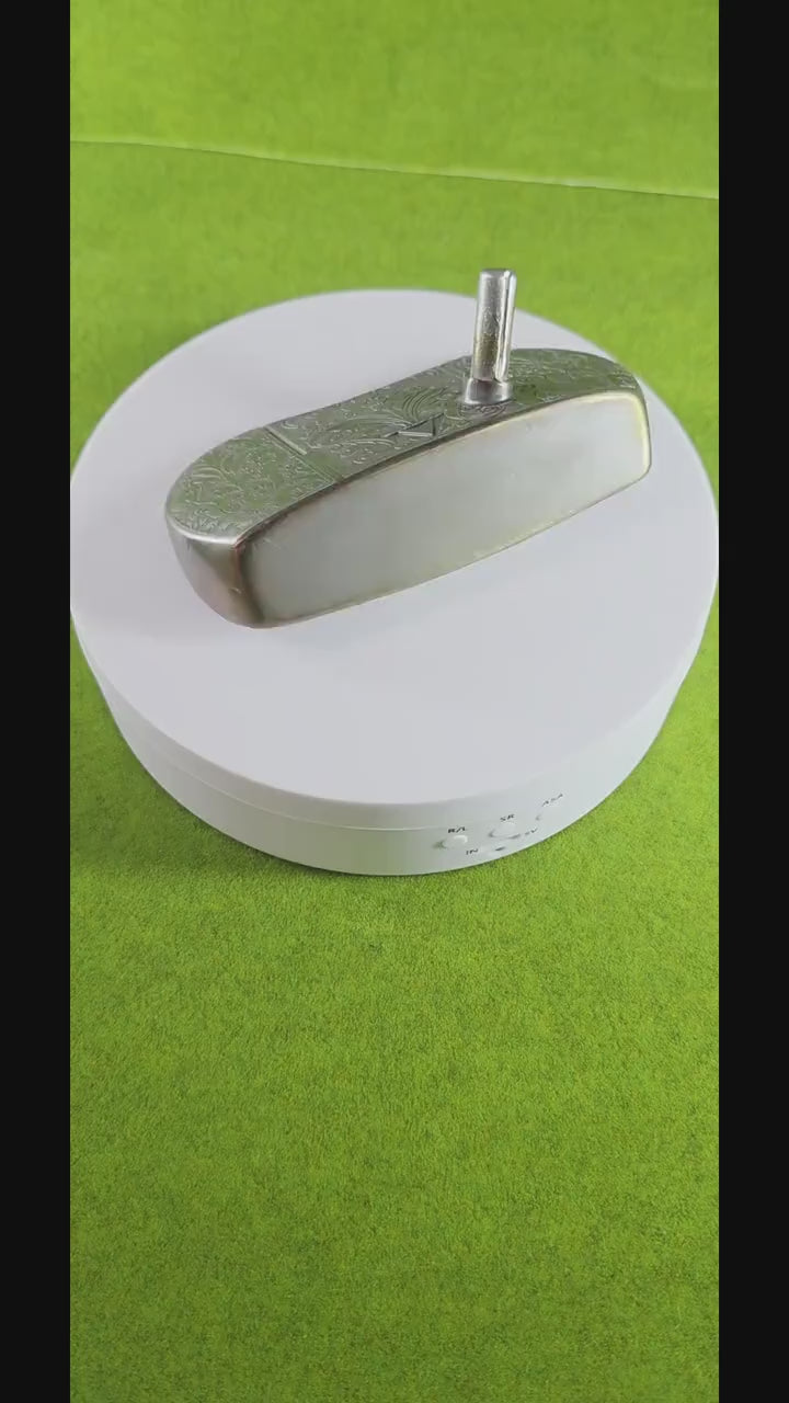 Florentine Putter - Hand-Engraved Custom Putter – Luxury Floral Design