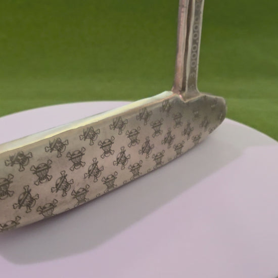 One Piece golf putter, Custom golf putter, Anime golf club, Engraved putter, Straw Hat putter, Luffy golf club, Pirate golf club, One Piece gift, Anime golfer gift, Golf putter art, Unique putter design, Laser engraved putter, Golf gift for men, PING putter, Collector golf club
