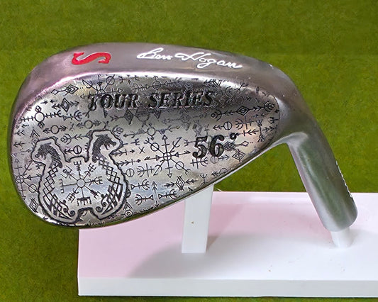 Viking Rune Wedge; Custom Engraved Golf Club